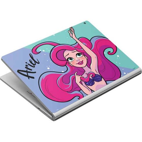 Disney Princess Ariel Art Surface Book Skin