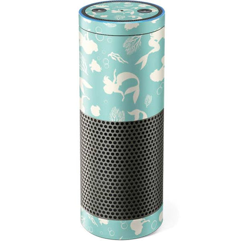 Disney The Little Mermaid Character Silhouette Pattern Amazon Echo Skin