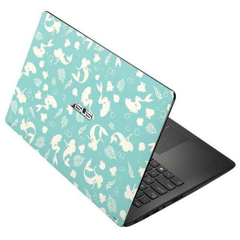 Disney The Little Mermaid Character Silhouette Pattern Asus X502CA 15.6 Skin