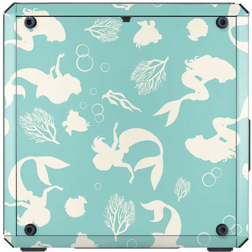 Disney The Little Mermaid Character Silhouette Pattern Cooler Master MasterBox Q300L Mini Tower Skin