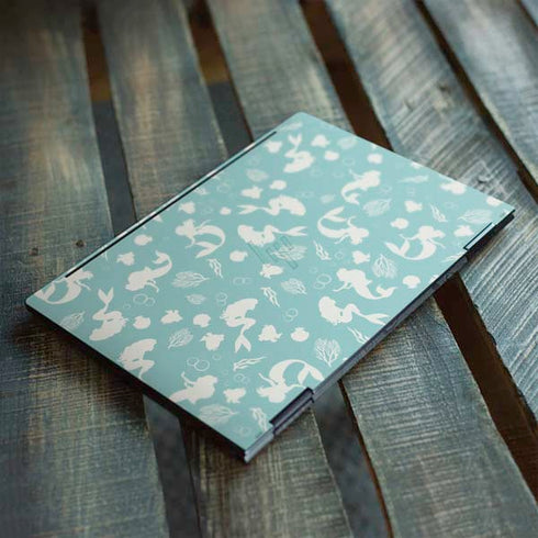 Disney The Little Mermaid Character Silhouette Pattern HP Envy Skin