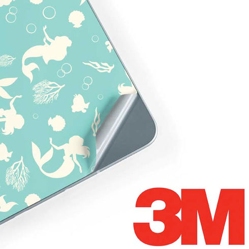 Disney The Little Mermaid Character Silhouette Pattern Galaxy Book 12in Skin