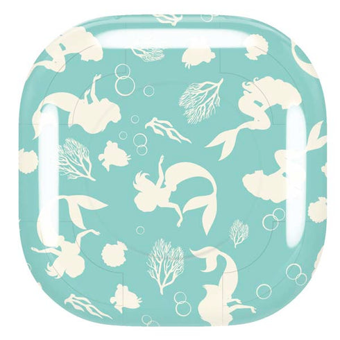 Disney The Little Mermaid Character Silhouette Pattern Galaxy Buds Pro Skin