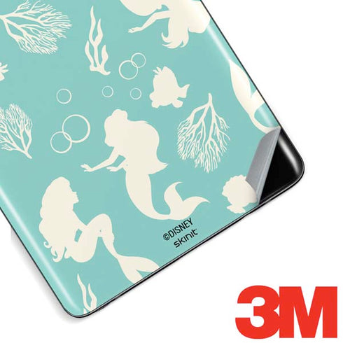 Disney The Little Mermaid Character Silhouette Pattern Galaxy Note 8 Skin