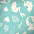 Disney The Little Mermaid Character Silhouette Pattern Galaxy Note 8 Skin