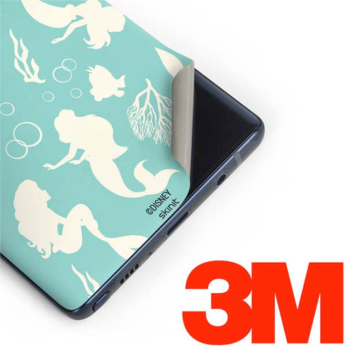 Disney The Little Mermaid Character Silhouette Pattern Galaxy Note 9 Skin