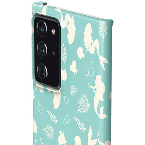 Disney The Little Mermaid Character Silhouette Pattern Galaxy Note20 Ultra 5G Lite Case