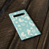 Disney The Little Mermaid Character Silhouette Pattern Galaxy S10 Plus Skin