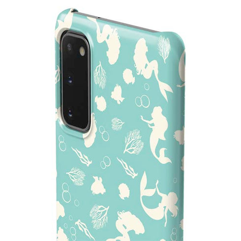 Disney The Little Mermaid Character Silhouette Pattern Galaxy S20 Lite Case