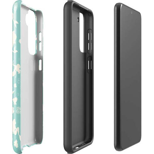 Disney The Little Mermaid Character Silhouette Pattern Galaxy S21 Plus 5G Pro Case