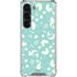 Disney The Little Mermaid Character Silhouette Pattern Galaxy S23 Clear Case