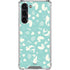 Disney The Little Mermaid Character Silhouette Pattern Galaxy S23 Plus Clear Case
