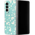 Disney The Little Mermaid Character Silhouette Pattern Galaxy Z Fold4 5G Skin