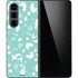 Disney The Little Mermaid Character Silhouette Pattern Galaxy Z Fold5 5G Skin
