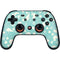 Disney The Little Mermaid Character Silhouette Pattern Google Stadia Controller Skin