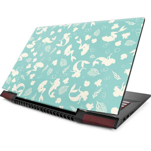 Disney The Little Mermaid Character Silhouette Pattern Lenovo IdeaPad Skin