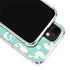 Disney The Little Mermaid Character Silhouette Pattern iPhone 12 Clear Case