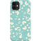 Disney The Little Mermaid Character Silhouette Pattern iPhone 12 Mini Lite Case