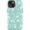 Disney The Little Mermaid Character Silhouette Pattern iPhone 14 Plus Impact Case