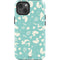 Disney The Little Mermaid Character Silhouette Pattern iPhone 14 Impact Case
