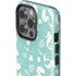 Disney The Little Mermaid Character Silhouette Pattern iPhone 14 Pro Impact Case