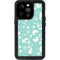 Disney The Little Mermaid Character Silhouette Pattern iPhone 14 Pro Waterproof Case