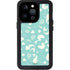 Disney The Little Mermaid Character Silhouette Pattern iPhone 14 Pro Waterproof Case