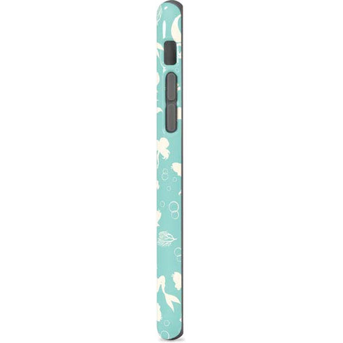 Disney The Little Mermaid Character Silhouette Pattern iPhone 7 Pro Case