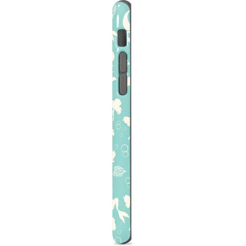 Disney The Little Mermaid Character Silhouette Pattern iPhone 8 Pro Case