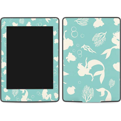 Disney The Little Mermaid Character Silhouette Pattern Amazon Kindle Skin