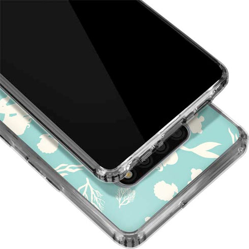 Disney The Little Mermaid Character Silhouette Pattern LG Stylo 6 Clear Case