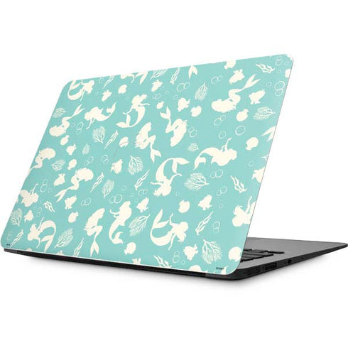 Disney The Little Mermaid Character Silhouette Pattern Apple MacBook Skin