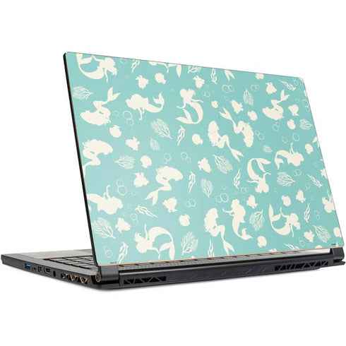 Disney The Little Mermaid Character Silhouette Pattern MSI GS65 Stealth Laptop Skin