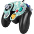 Disney The Little Mermaid Character Silhouette Pattern Nintendo GameCube Controller Skin