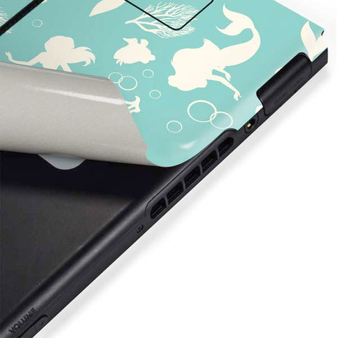 Disney The Little Mermaid Character Silhouette Pattern Nintendo Switch Bundle Skin