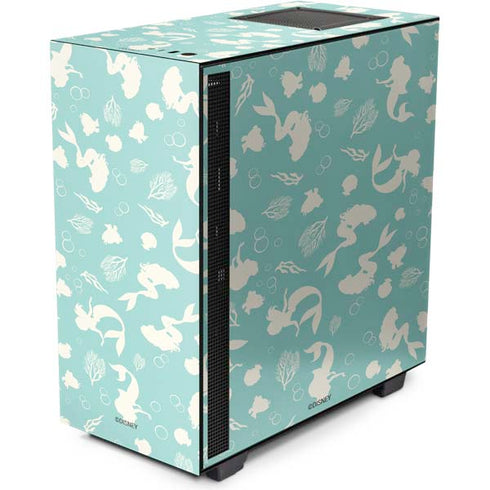 Disney The Little Mermaid Character Silhouette Pattern NZXT H510 Compact ATX Mid-Tower Case Skin