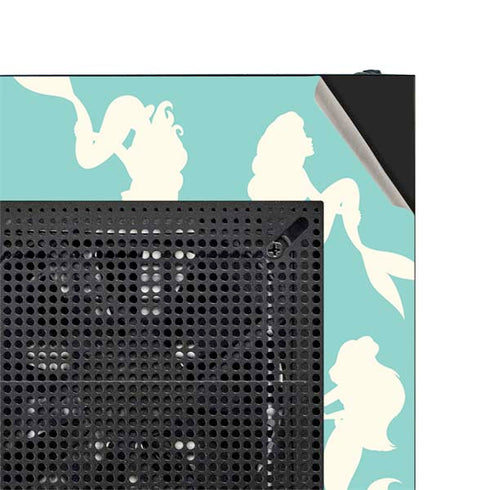 Disney The Little Mermaid Character Silhouette Pattern NZXT H510 Compact ATX Mid-Tower Case Skin