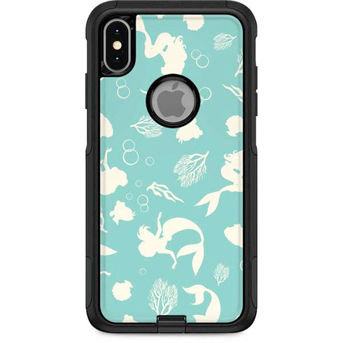 Disney The Little Mermaid Character Silhouette Pattern Otterbox Commuter iPhone Skin