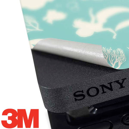 Disney The Little Mermaid Character Silhouette Pattern PS4 Pro Bundle Skin