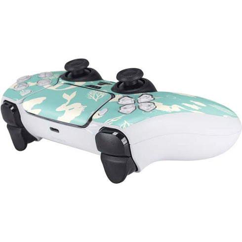 Disney The Little Mermaid Character Silhouette Pattern PS5 Controller Skin