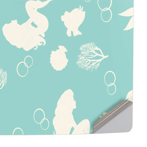 Disney The Little Mermaid Character Silhouette Pattern PS5 Slim Digital Edition Console Skin