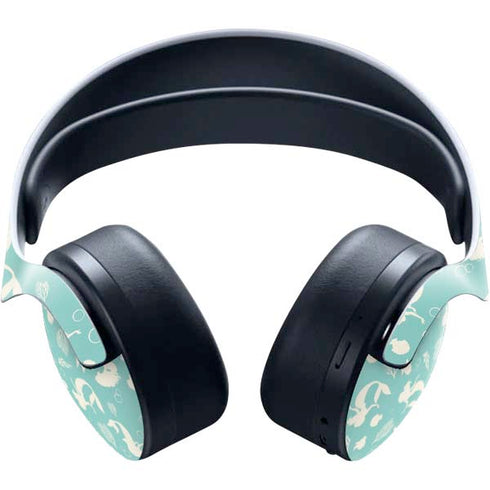 Disney The Little Mermaid Character Silhouette Pattern PULSE 3D Wireless Headset for PS5 Skin