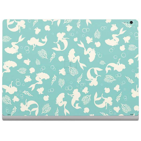 Disney The Little Mermaid Character Silhouette Pattern Surface Book 2 13.5in Skin