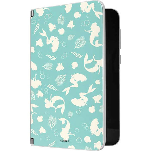 Disney The Little Mermaid Character Silhouette Pattern Surface Duo Skin
