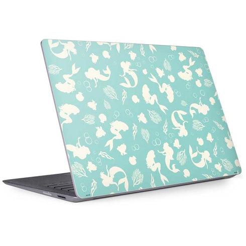Disney The Little Mermaid Character Silhouette Pattern Surface Laptop 2 Skin