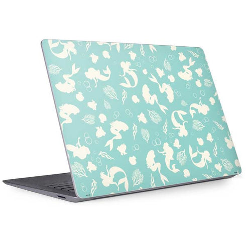Disney The Little Mermaid Character Silhouette Pattern Surface Laptop 3 13.5in Skin