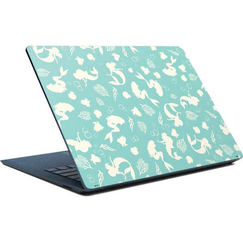 Disney The Little Mermaid Character Silhouette Pattern Surface Laptop Skin