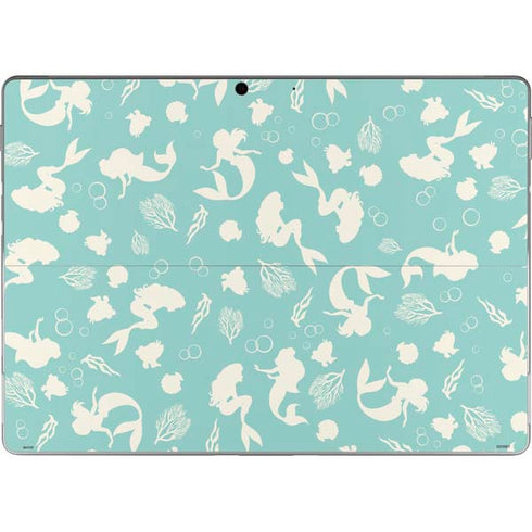 Disney The Little Mermaid Character Silhouette Pattern Surface Pro 8 Skin