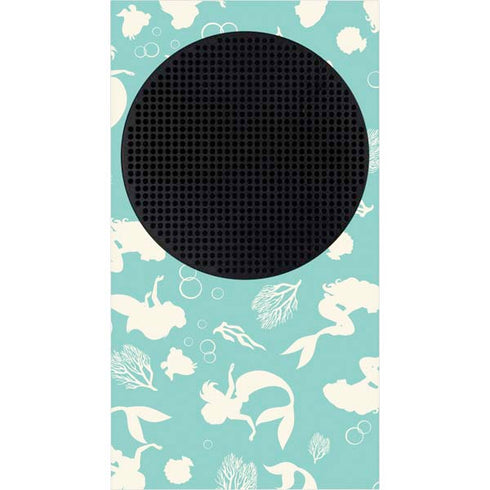 Disney The Little Mermaid Character Silhouette Pattern Xbox Series S Skins