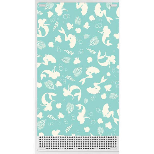 Disney The Little Mermaid Character Silhouette Pattern Xbox Series S Skins